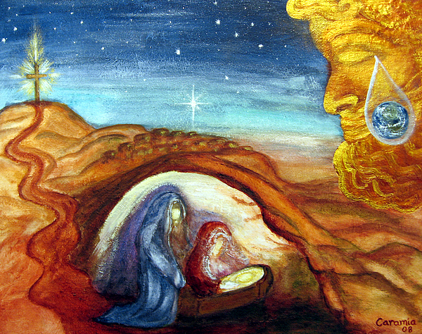 600x474 God So Loved The World Painting By Charlotte Smith - For God So Loved The World Painting