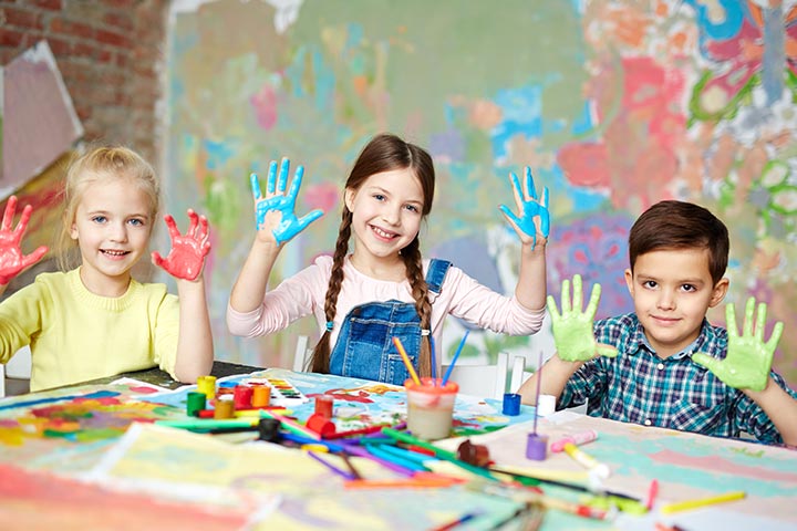 720x480 21 Creative Yet Easy Finger And Thumb Painting Ideas For Kids - For Kids Painting