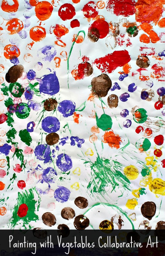 661x1024 Painting With Vegetables Ready For Kindergarten Book Study - For Kids Painting