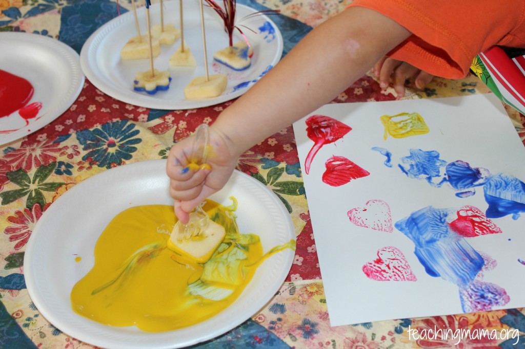 1024x682 5 Unique Ways To Paint With Kids - For Kids Painting