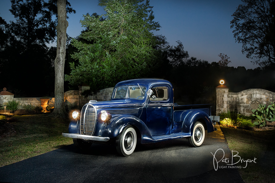 900x600 Light Painting 1939 Ford Truck Blossom Photography - Ford Painting