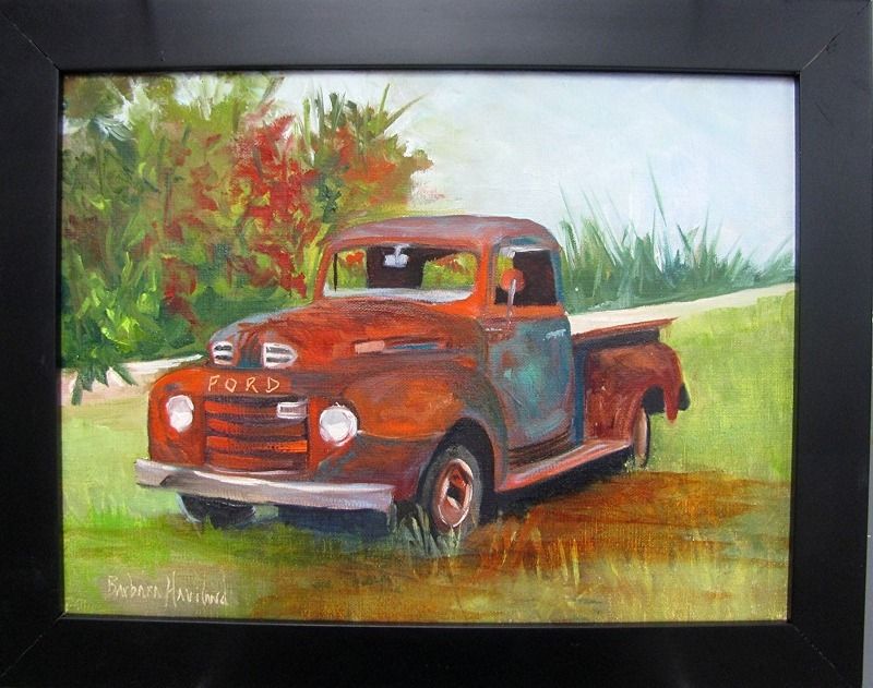 800x631 Image Result For Paintings Of Old Ford Trucks Patricia Clayton - Ford Truck Painting