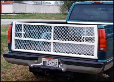 399x285 Go Industries Inc. 6618b Air Flow Tailgate, Black - Ford Truck Painting