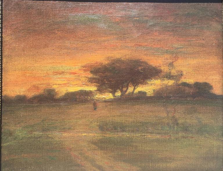 768x587 George Inness - Foreground Of A Painting