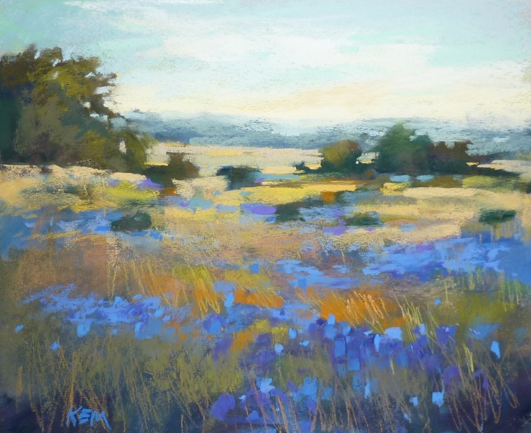 1038x847 Painting My World A Tip For Creating Depth In A Landscape Painting - Foreground Of A Painting