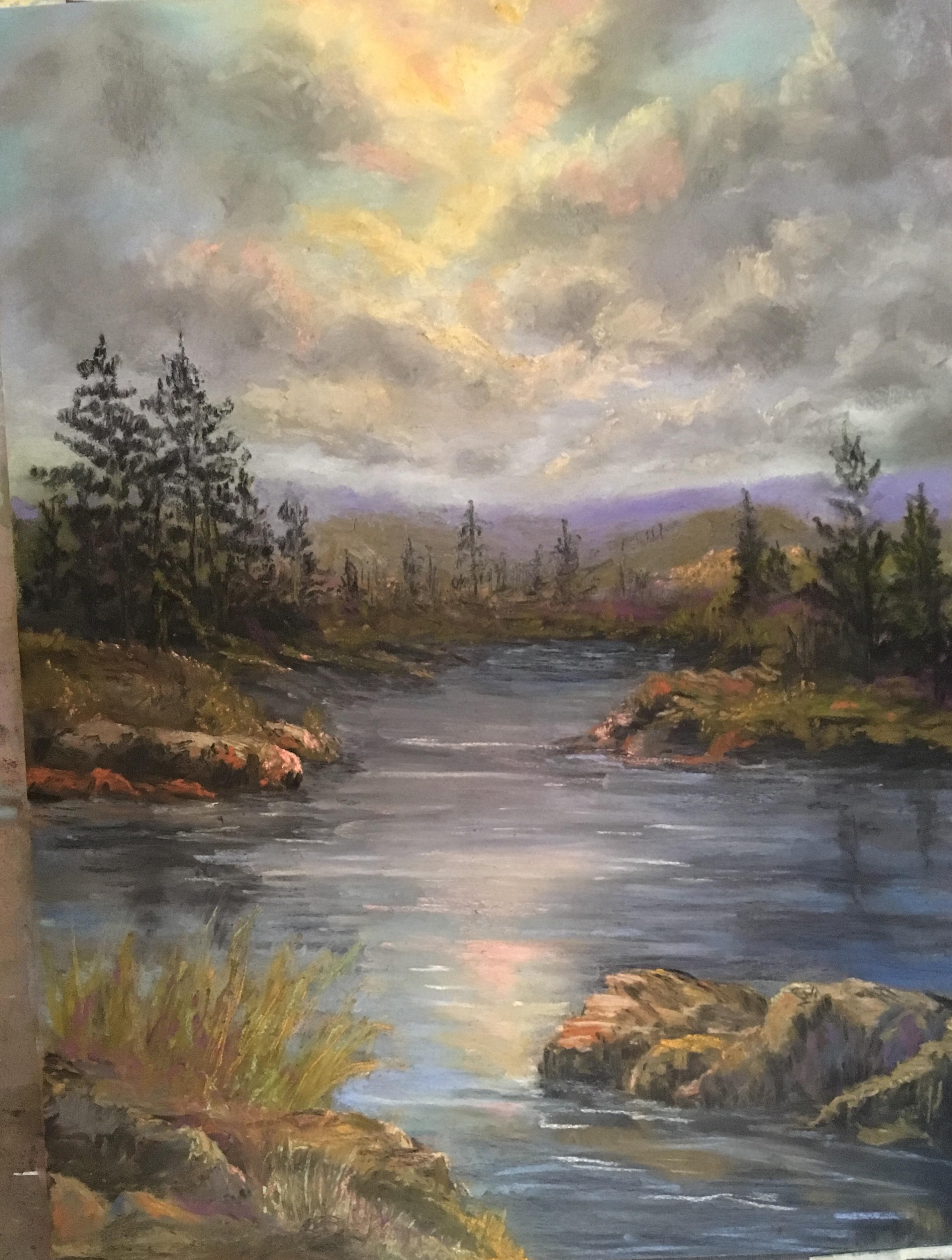 2846x3763 Pastel Painting Attempt - Foreground Painting