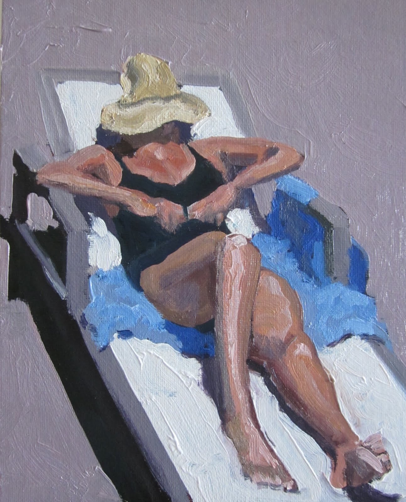 1293x1600 Nancy Colella Simply Painting Foreshortening - Foreshortening Painting