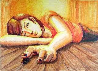 320x232 5th Grade Foreshortening - Foreshortening Painting