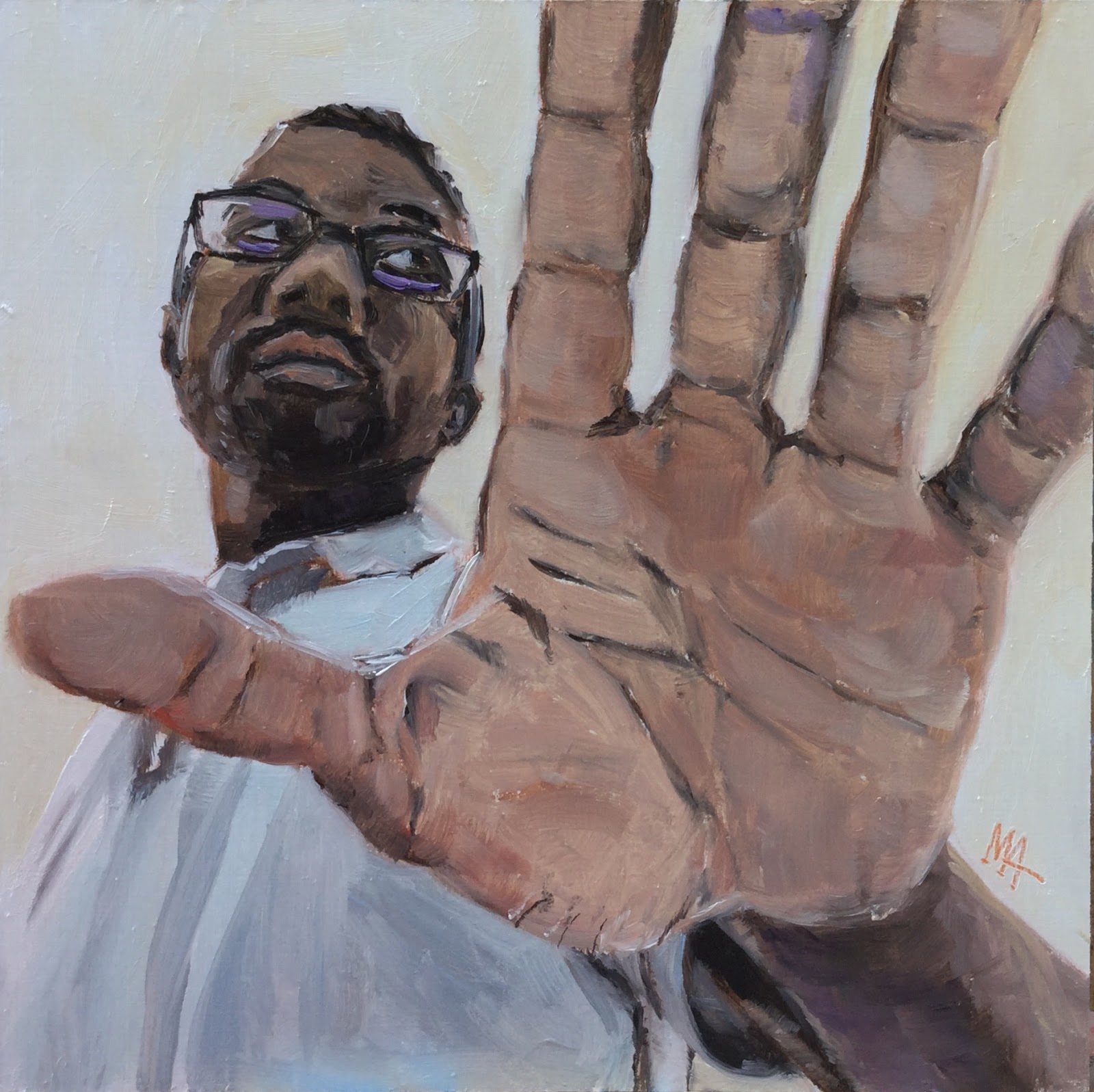 1600x1597 Artinko - Foreshortening Painting