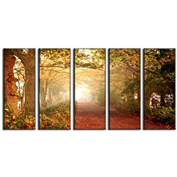 Forest Canvas Painting at PaintingValley.com | Explore collection of ...