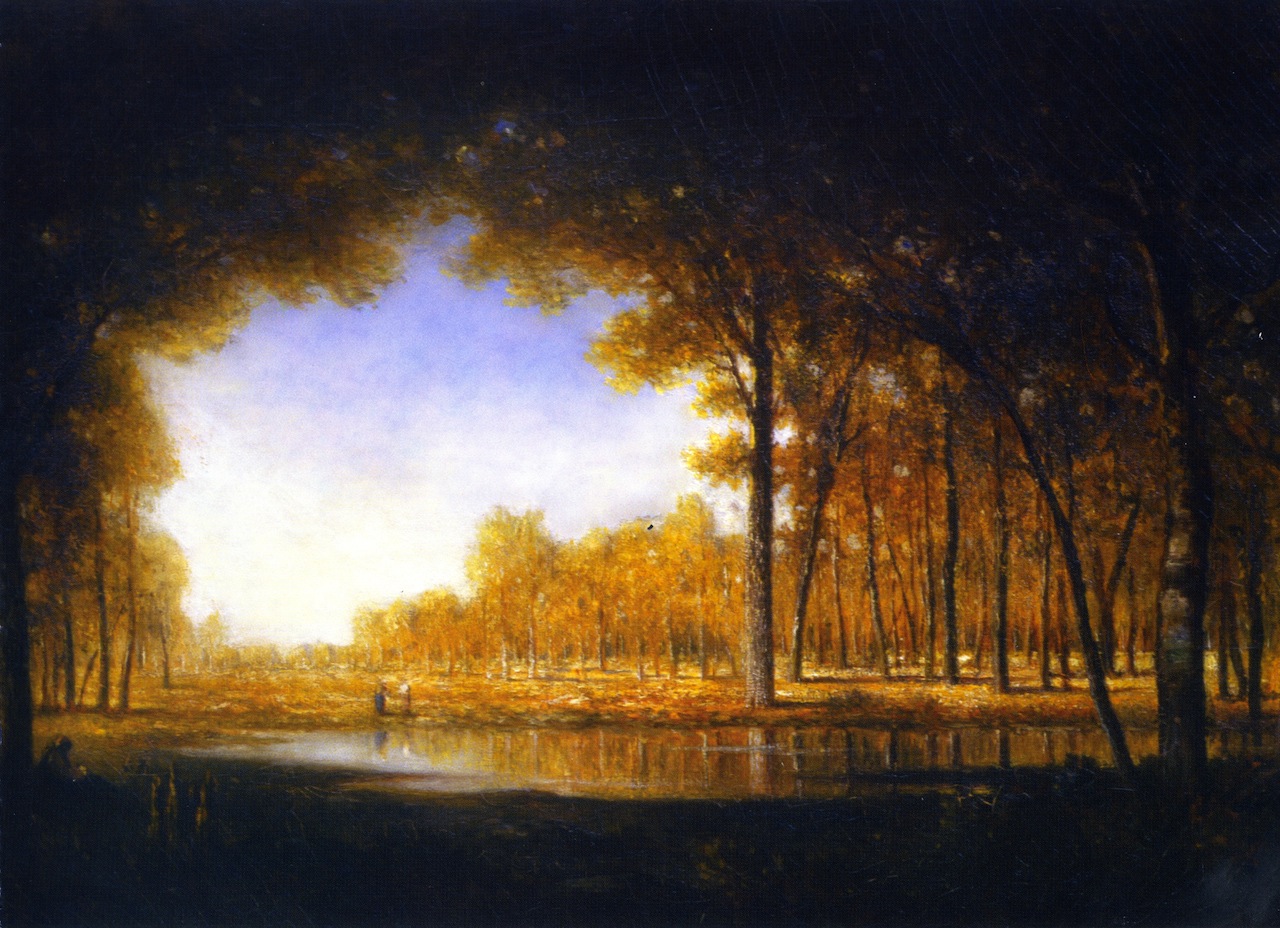 1280x928 Forest Of Fontainebleau Painting Gilbert Munger Oil Paintings - Forest Of Fontainebleau Painting