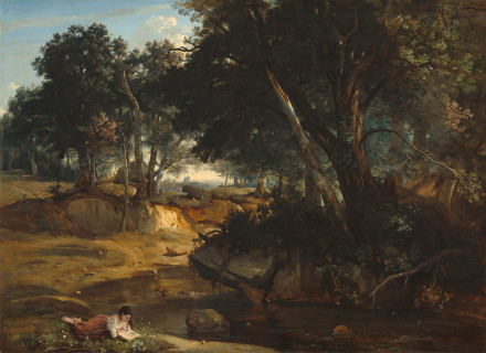 440x320 Forest Of Fontainebleau - Forest Of Fontainebleau Painting