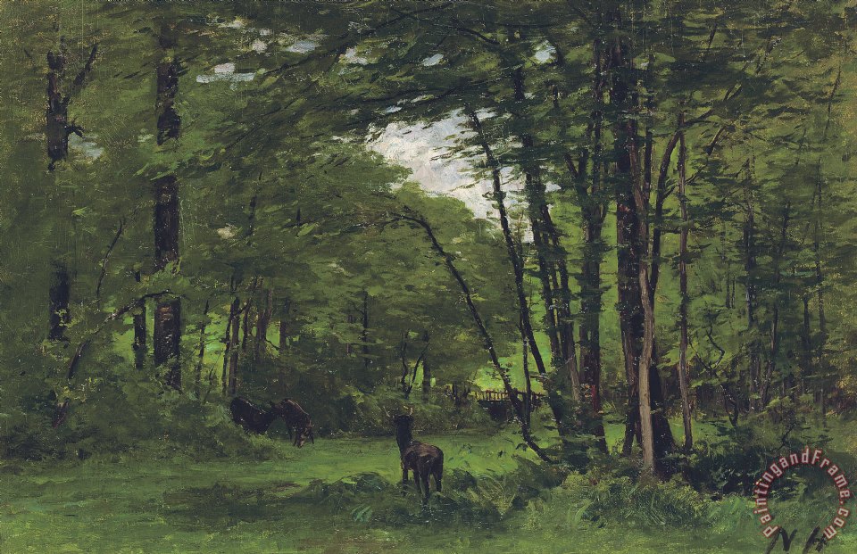 960x621 Nathaniel Hone Forest Of Fontainebleau Painting - Forest Of Fontainebleau Painting