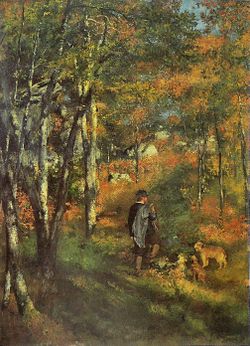 250x346 Forest Of Fontainebleau - Forest Of Fontainebleau Painting
