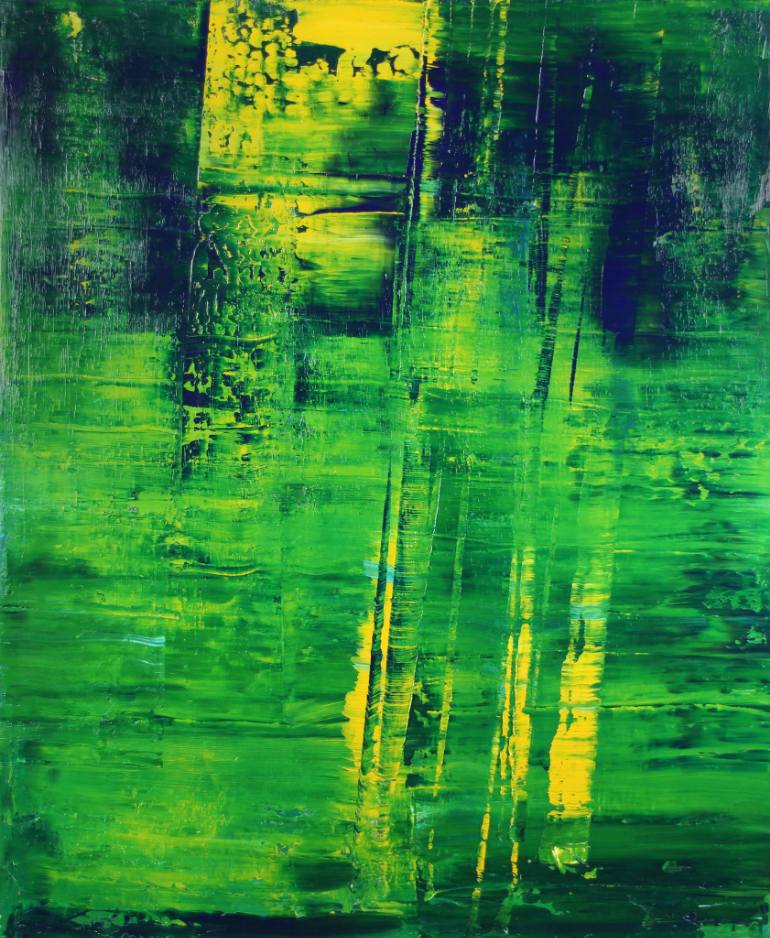 770x938 Saatchi Art Pike National Forest [Abstract 1810] Painting By - Forest Painting Abstract