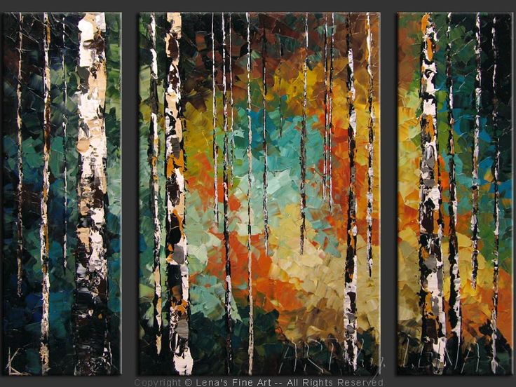 736x552 Abstract Forest Painting 26 Best Paintings I Like Images - Forest Painting Abstract