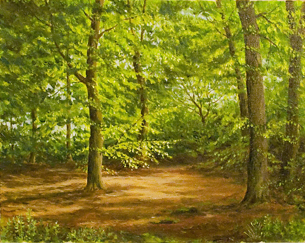 Forest Painting Images at PaintingValley.com | Explore collection of ...