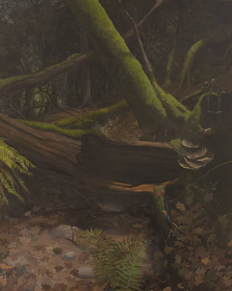 770x965 Saatchi Art Forest Stream Painting By Rob Underwood - Forest Stream Painting