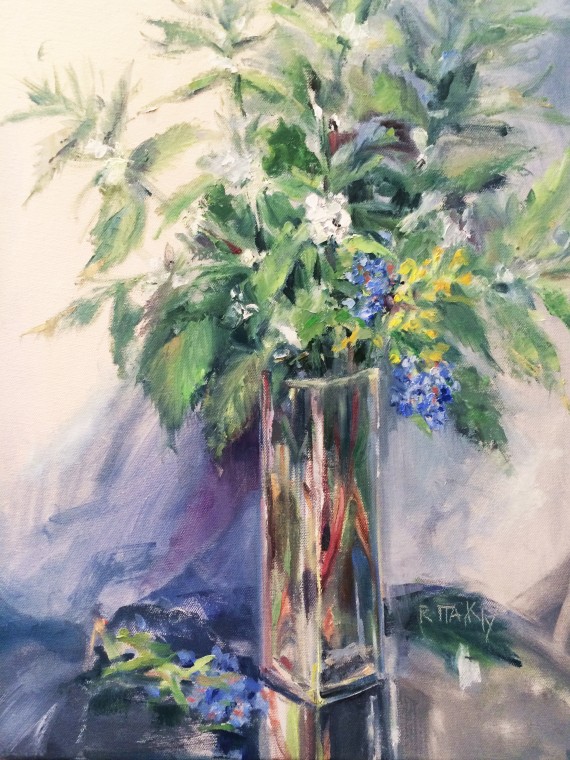 570x760 Buy Forget Me Not - Forget Me Not Painting