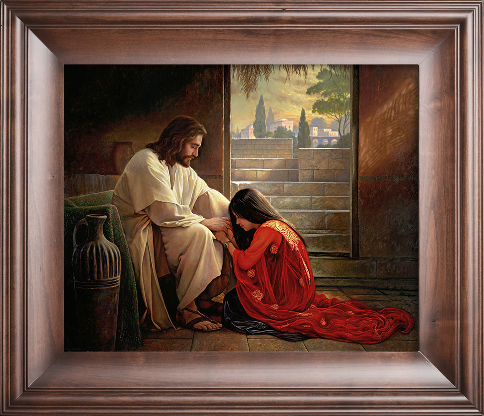 966x831 Forgiven By Greg Olsen - Forgiven Painting