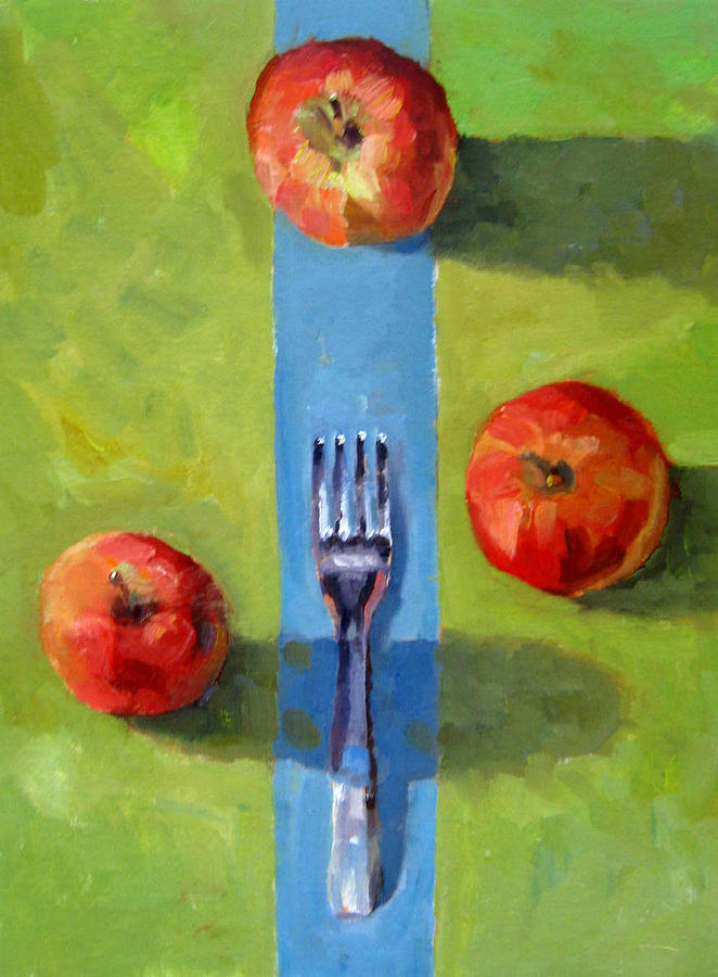 662x900 Fork In The Road Painting By Mark Hartung - Fork In The Road Painting