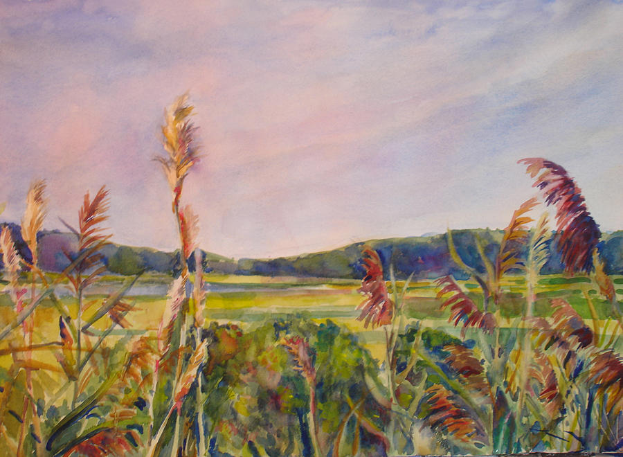 900x660 North Fork Painting By Joyce Kanyuk - Fork Painting