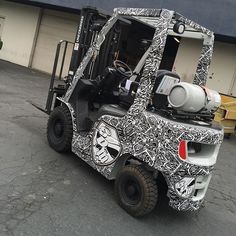 236x236 65 Best Forklift Humour Images On Comic, Humor And Humour - Forklift Painting