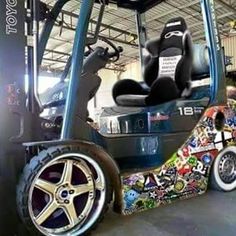 236x236 Behold! A Bicycle Forklift! - Forklift Painting