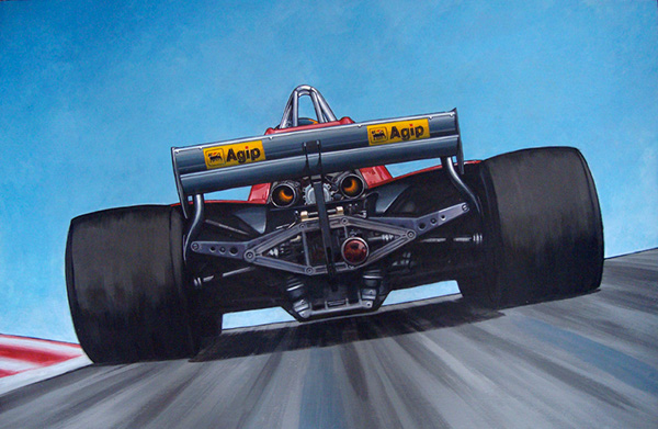 600x391 Formula 1 Paintings On Behance - Formula 1 Painting