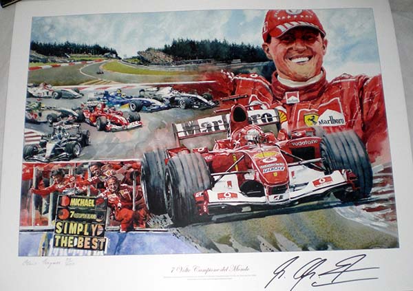 600x423 Rare F1 Prints, F1 Art - Formula 1 Painting