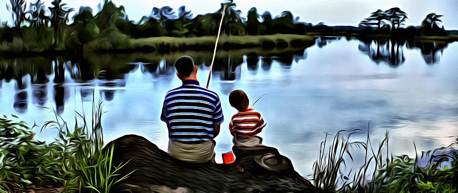 900x381 Forrest Gump Painting By Florian Rodarte - Forrest Gump Painting