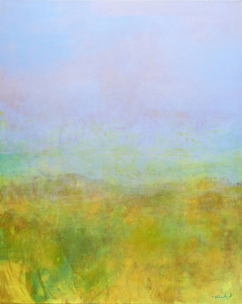 770x969 Saatchi Art Forsythia Painting By Michelle Neifert - Forsythia Painting