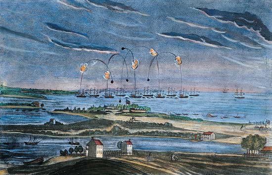 550x353 National Aquarium Preserving A National And Natural Treasure - Fort Mchenry Painting