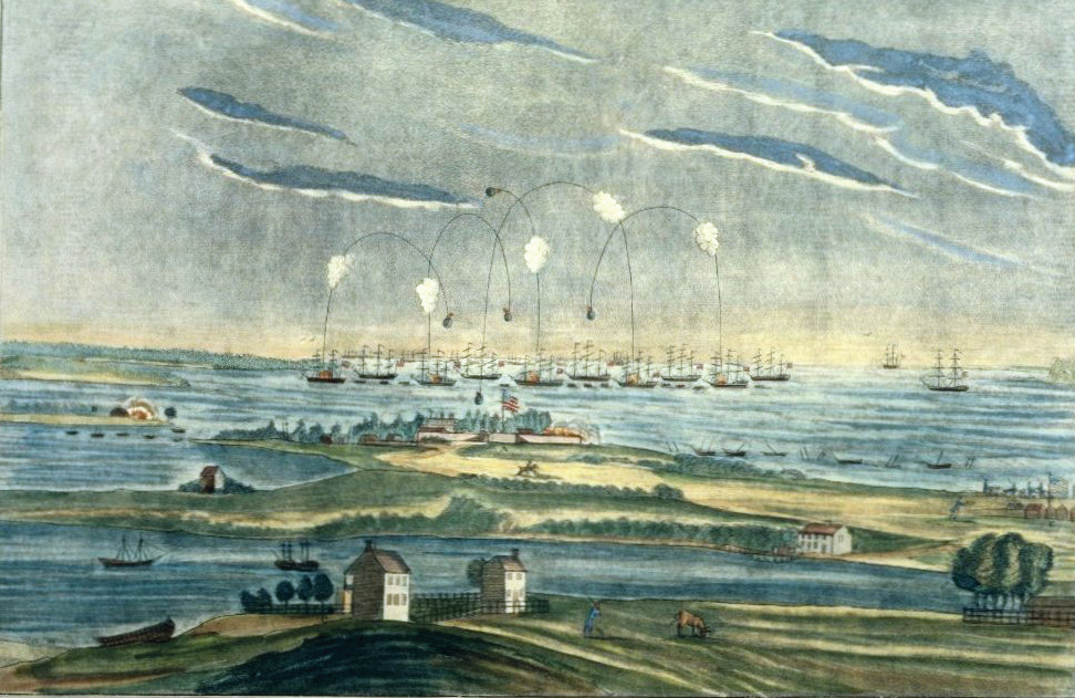 972x631 Story Of The Week Defence Of Fort M'Henry - Fort Mchenry Painting