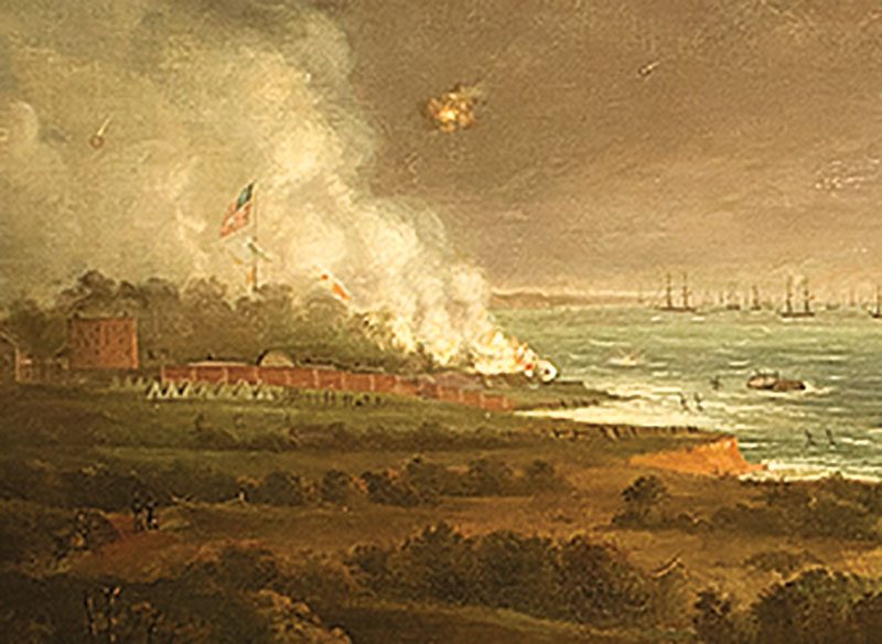 800x584 Bay Journal - Fort Mchenry Painting
