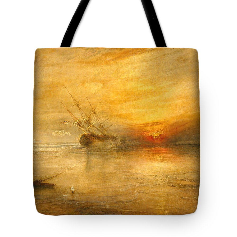 1000x1000 Fort Vimieux Tote Bag For Sale By Joseph Mallord William Turner - Fort Vimieux Painting