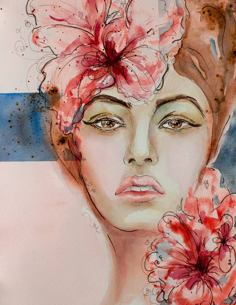 770x996 Saatchi Art Bella Fortuna Painting By Regina Buryak - Fortuna Painting