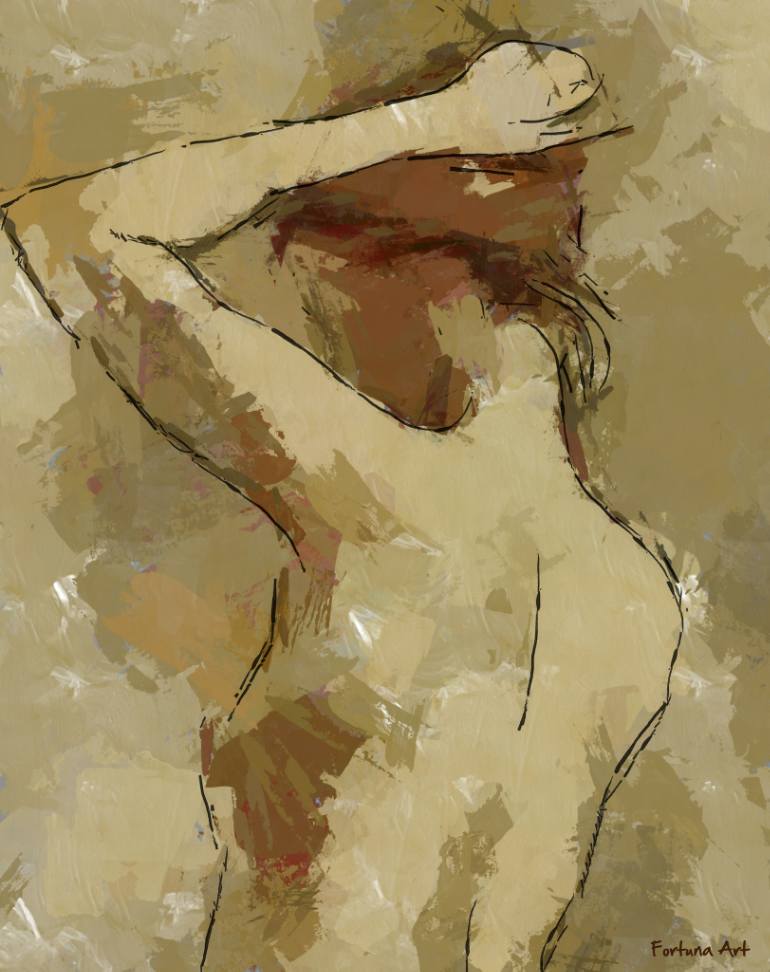 770x972 Saatchi Art Innocence Painting By Dragica Micki Fortuna - Fortuna Painting