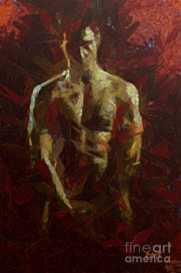 596x900 Summer Man Painting By Dragica Micki Fortuna - Fortuna Painting
