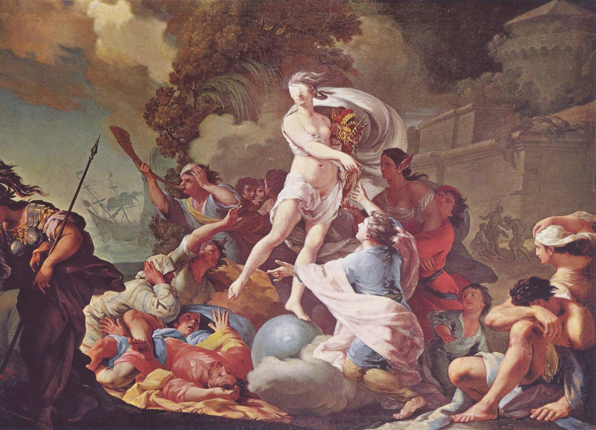 2024x1460 Fortuna Painting Kuntze, Tadeusz Oil Paintings - Fortuna Painting