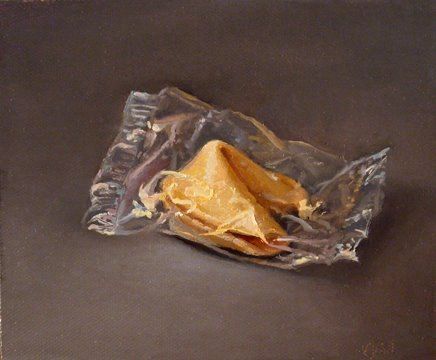 436x360 Fortune Cookie By Abbey Ryan Art I Love Paintings - Fortune Cookie Painting