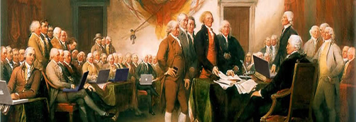 700x240 The Little Gunnell Family Day Six Our Founding Fathers - Founding Fathers Painting