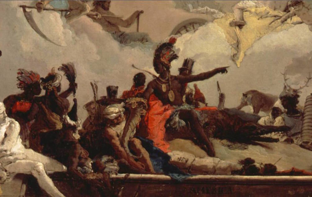 1005x637 Lets Talk African History The Moors. Who Were They Page 2 - Four Continents Painting