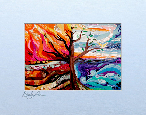 480x380 Four Elements Bracha Lavee Art Gallery - Four Elements Painting