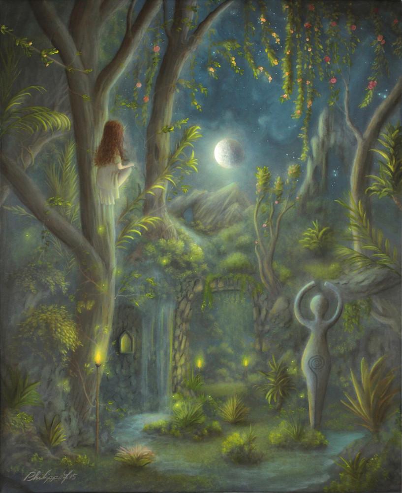 817x1000 The Four Elements Original Painting By Philippe A. Fernandez - Four Elements Painting