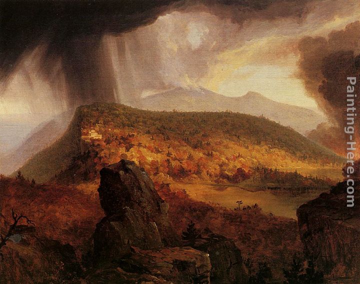 720x568 Thomas Cole Catskill Mountain House The Four Elements Painting - Four Elements Painting