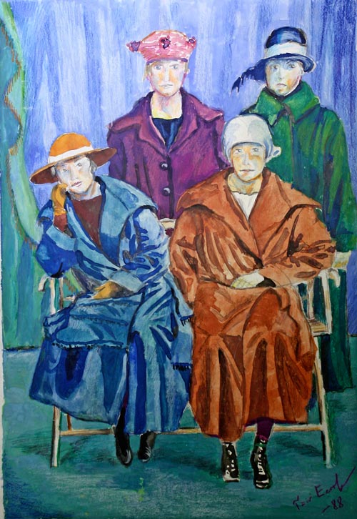 500x726 Processing Ideas Archives - Four Girl Painting