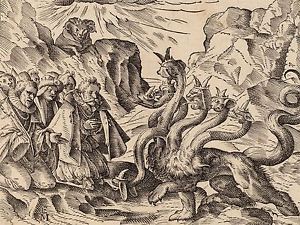 300x225 Christoph Murer Swiss Four Horsemen Apocalypse Old Art Painting - Four Horsemen Painting