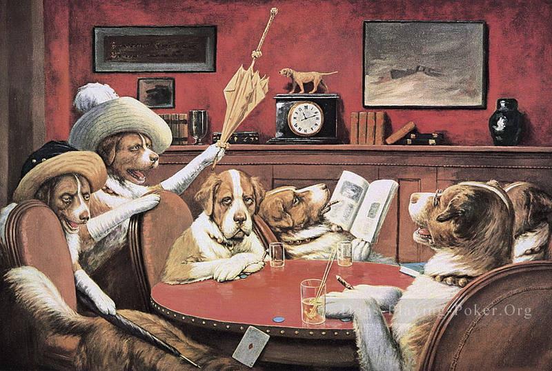 800x538 Painting Sitting Up With A Sick Friend - Four Of A Kind Painting