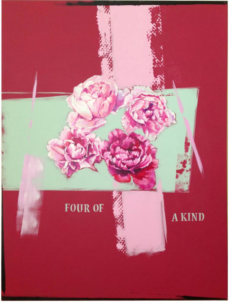 770x1016 Saatchi Art Four Of A Kind Painting By Guy Boster - Four Of A Kind Painting